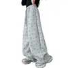 Pantalones Casuales de Moda para Niñas Colección Primavera/Otoño 2026, Pantalones Deportivos para Exteriores de Pierna Recta Ajustados con Cordón para Niños Mayores