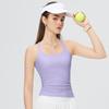 Outono/Inverno 2025 Colete de Alça Fina Gola Redonda Cardigã Curto Manga Longa Conjunto Esportivo Fitness Roupa de Academia Feminina Conjunto Feminino
