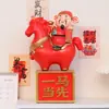 Cofrinho Ornamentado para Impulsionar Dinheiro, Ano do Cavalo, Mascote de Escritório Estilo Chinês, Presente Criativo de Ano Novo, Dropshipping Disponível