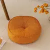 Nuevo Colchón Futón de Algodón y Lino, Cojín Redondo Tatami de Tela, Cojín de Piso para Mirador, Cojín de Meditación, Cojín de Piso Grande y Engrosado