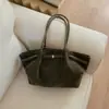 Bolsa Casual Retrô para Mulheres 2025 Inverno Nova Moda Grande Capacidade Ombro Axila Bolsa de Mão para o Dia a Dia Bolsa Tote