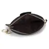 Bolsa para Monedas de Piel de Vaca de Primera Capa para Mujer, Bolso Mini Corto, Llavero de Elefante Japonés Lindo, Ultra Delgado, Bolsa para Monedas, Piel Genuina