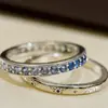 Anillo apilable estilo Wang Junkai con tachuelas de diamante, Anillo minimalista coreano estilo Ins de banda lisa con índice de estrella, Anillo de nicho