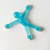 Llavero Gancho Adhesivo Magnético para Refrigerador Figura Magnética de Silicona Versátil para Trepar Paredes Stickman Transfronterizo