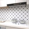 Adesivos de Cozinha à Prova de Óleo, Adesivos de Cozinha Eletrostáticos, Adesivos de Parede, Azulejos Impermeáveis, à Prova de Mofo, Papel de Parede para Fogão Resistente a Altas Temperaturas, Papel de Parede