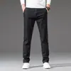 Ropa de Hombre Fengshe / 2026 Otoño-Invierno Nuevo Vaquero Recto Delgado Vintage Ligero de Negocios para Hombre, Pantalones Largos Sueltos y Versátiles