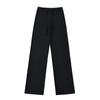 2025 Estilo Europeo y Americano Nuevo Estilo Americano Slim Chica Caliente Yoga Casual Drapeados Rectos Pantalones Adelgazantes Pierna Ancha Casuales para Mujer
