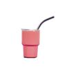 Venta Caliente Transfronteriza Copa Pequeña de Vino de 2oz Acero Inoxidable 304 Taza para Coche Doble Pared al Vacío Mini Popote Taza Huevo Pequeña Portátil