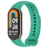 Adecuado para correa de pulsera de alta calidad Mi Band 8 (Tapón de metal) Pulsera de repuesto de silicona de varios colores sólidos