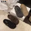 Sandalias retro de fieltro estilo Birkenstock sin cordones para mujer, nueva colección otoño/invierno 2026, de suela gruesa, que aumentan la altura, versátiles y con forro de polar