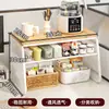 Prateleira de Mesa de Escritório para Vasos de Saúde Copos de Água para Casa Copos de Café Lanches Castanhas Prateleira de Armazenamento em Camadas de Grande Capacidade