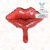 Nuevas Decoraciones para Fiesta de San Valentín Globos de Papel de Aluminio Flores Rosas Mate de Pie Osos Corazón Labios Propuesta