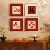 Valoración de una Pintura Decorativa de Caballo Atractor de Fortuna para la Sala de Estar, con Buen Simbolismo de Año Nuevo, que Significa "Hazte Rico Pronto." Pintura para Colgar para Proyecto de Restaurante, Hotel