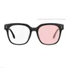 Gafas de Sol Jackson Wang para Hombre Tendencia Gama Alta Gm Atardecer Rubor Estilosas Miopía Conducción Gafas Marrones