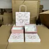 Caja de Regalo de Marca Grande para Cuidado de la Piel Caja de Empaque Agua de Esencia Aguamarina Caja de Regalo de Cosméticos Marca Traje Bolsa de Regalo para Perfume