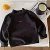 Camiseta base de cuello alto para niños, nuevo estilo otoño/invierno, ropa infantil estilo coreano, forrada de polar, camiseta de manga larga versátil para niños y niñas
