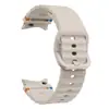 Correa Deportiva de Silicona para Reloj con Patrón Ondulado Cosida a Mano Adecuada para Samsung Galaxy Watch7 Watch4/5/6