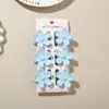 Venta Caliente Transfronteriza 3.5cm Dopamina Set Sencillo de Pinzas para el Cabello Pinzas Pequeñas de Garra para Mujeres Set de Seis Piezas de Pasadores Accesorios para el Cabello