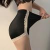 Calça de Segurança Protetora para Cabelo Multiplataforma Leggings com Renda Feminina Para Usar por Fora das Pernas Nuas Femininas Cintura Alta Segurança Interna