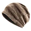 Touca Fina para Dormir Transfronteiriça para Mulheres, Chapéu Pulôver para Exterior, Chapéu Lenço de Cabeça para Primavera e Outono, Chapéu Pós-Parto, Chapéu de Ar Condicionado Masculino, Lenço de Cabeça Soltinho
