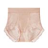 Calcinhas Femininas de Cintura Alta com Controle de Barriga, Renda Sexy, Seda de Gelo, Respiráveis, Finas, Forro Antibacteriano de Ácido Polilático, Tanga de Luxo para Mulheres