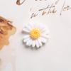Novo fresco fofo entalhe Margarida diy material de decoração para capa de celular acessórios de flor de resina multicoloridos decoração