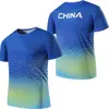 Ropa deportiva de voluntario de verano, Uniformes de equipo, Camisetas de cuello redondo de manga corta para hombre, mujer y niño, Uniformes escolares, Uniformes de entrenador, Venta al por mayor personalizada