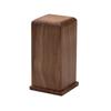 Black Walnut Wooden Toothpick Box Household Hotel Hotel Portable Square Toothpick Cans Custom Engraved LOGO