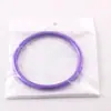 Europa y Estados Unidos transfronterizos Nuevo 2023 Amazon pulsera de pintura dorada en hoja de oro capa única de silicona para mujer pulsera de pintura dorada en hoja de oro