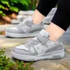 Estilo Novo Primavera e Outono Transfronteiriço Tênis de Skate para Crianças Grandes e Médias Meninos Sapatos de Menino Tênis Esportivos Casuais Feminino Versátil Moda