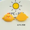 Verão Coelhinho Ovelha Sapo Polvo Elefantinho Urso Copo d'Água Adesivo Capa de Celular Material Acessórios de Chapéu Grampo de Cabelo Resina