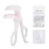 Novo Modelo com Cauda, Curvex de Plástico com Tira Parcial de Silicone de Grande Ângulo, Curvex de Cílios para Estilização Parcial Florido com um Clipe