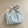 Estilo Coreano Estrellado Artístico Lunares Estilo Universitario 2026 Nueva Moda Tendencia Gran Capacidad Bolso de Hombro Tote para Mujer