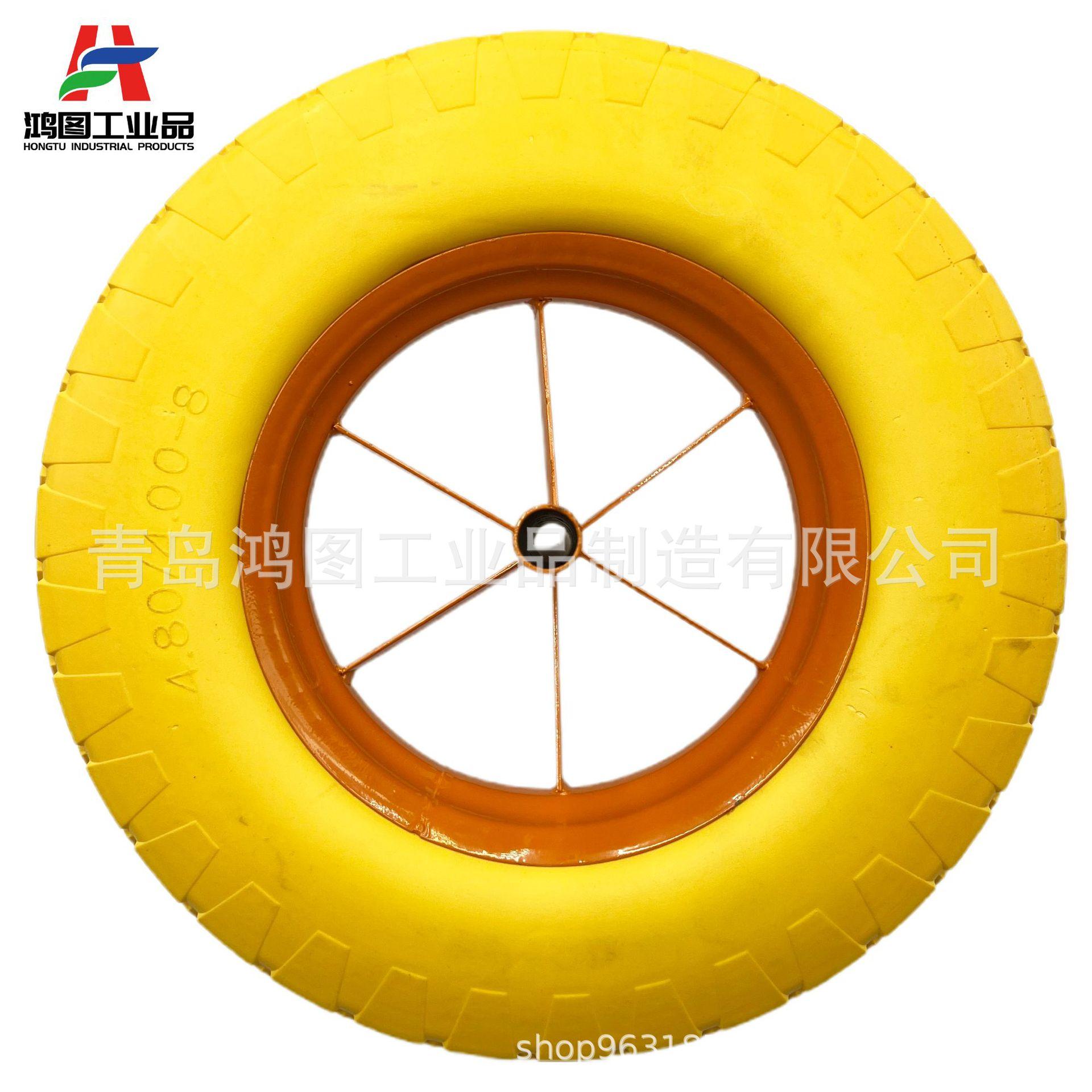 15寸4.80 4.00-8PU发泡轮方块 (3)