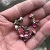 Faça você mesmo: Rebites coloridos de diamante de 7 mm para roupas, bolsas, sapatos, meias, pulseiras de relógio, acessórios, miçangas soltas, ferragens para malas.