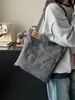 Bolsa de Jeans Transfronteiriça para Mulheres, Grande Capacidade, Novo Modelo 2026, Bolsa de Ombro Versátil, Sensação Casual de Alto Padrão, Bolsa Tote Clássica