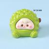 Resina Dibujos Animados Expresión Tridimensional Bolsa Fruta Cachorros Accesorios DIY Adornos de Escritorio para Coche Material Llavero