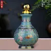 Botella de Vino Vacía y Jarra de Vino de Cerámica Jingdezhen 1 Jin 1.5kg 2.5kg para Uso Doméstico Olla de Vino Sellada Recipiente de Vino Botella de Licor