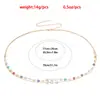 Joia Transfronteiriça Europeia e Americana Luxo Leve Elegante Borboleta Roxa Transparente Corrente de Cintura Dupla Camada Moda Feminina Adorável Decoração de Cintura com Strass