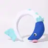 Diadema de Personaje de Dibujo Animado Japonés y Coreano, Alien de Tres Ojos, Tiburón, Cabeza de Dinosaurio, Pinza para el Cabello para Lavarse la Cara, Estilo de Diadema Original y Lindo