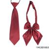 Traje de corbata con banda de goma y cuello directo de fábrica, uniforme de clase, uniforme escolar, actividad de rendimiento, corbata estampada para niños, cuello con flores