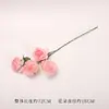 Nuevo modelo de ramo artificial de peonías de Luoyang para decoración de interiores del hogar, flores artificiales de seda para escenarios de bodas y accesorios para fotos, flores de peonía