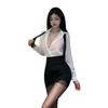 Entrega Rápida Lencería Sexy Ajustada Uniforme de Secretaria Ol Tentación Atuendo de Maestra Precio de Mayoreo 84