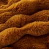 Manta de sofá de felpa de conejo de estilo lujoso y ligero, venta al por mayor, toalla de sofá de terciopelo de burbuja gruesa de invierno, funda de sofá de color sólido, comercio exterior