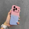 Adequado para 18 Apple 17 Capa Magnética para Celular Silicone Líquido iPhone 16 Pro Max Gradiente 13 Capa Protetora de Cobertura Total
