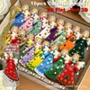 Plano 2D 16 Piezas Elegante Brillante Ángel Decoración Fiesta de Navidad Regalos Hogar Dormitorio Exterior Decoración Colgante