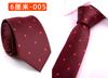 Corbata Estrecha para Hombre de 6 cm, Multicolor, Poliéster con Tejido Floral a Cuadros de 1200 Puntos, Corbata para Camisa de Vestir Atada a Mano, Rayas, Sin Nudo