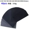 Papel de lija negro de 93x230 mm para uso húmedo y seco, Amazon Transfronterizo, Suministro Mayorista a Granel
