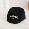 Boina anti-desgaste para niños bordado de letra personalizada gorra de visera para primavera y otoño sombrero versátil de invierno para niños y niñas
