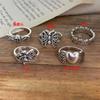Ins anillo mujer nuevo retro amor calavera mariposa flor Ángel joyería geométrica al por mayor Amazon transfronterizo